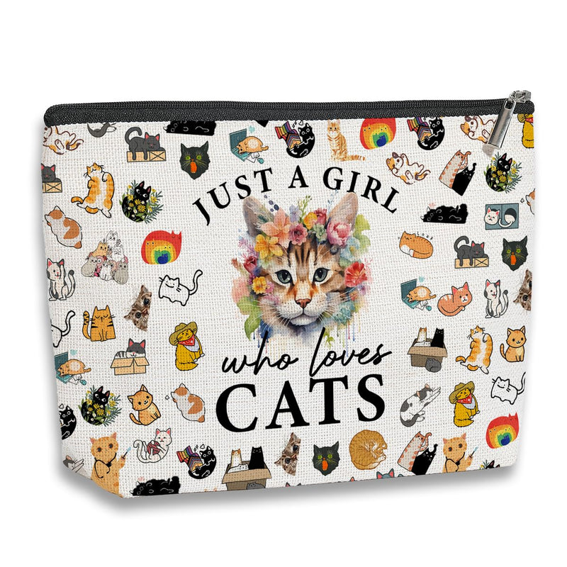 Cat Makeup Bag — Gift for Cat Lovers