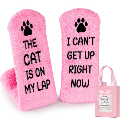Fluffy Cat Socks for Women