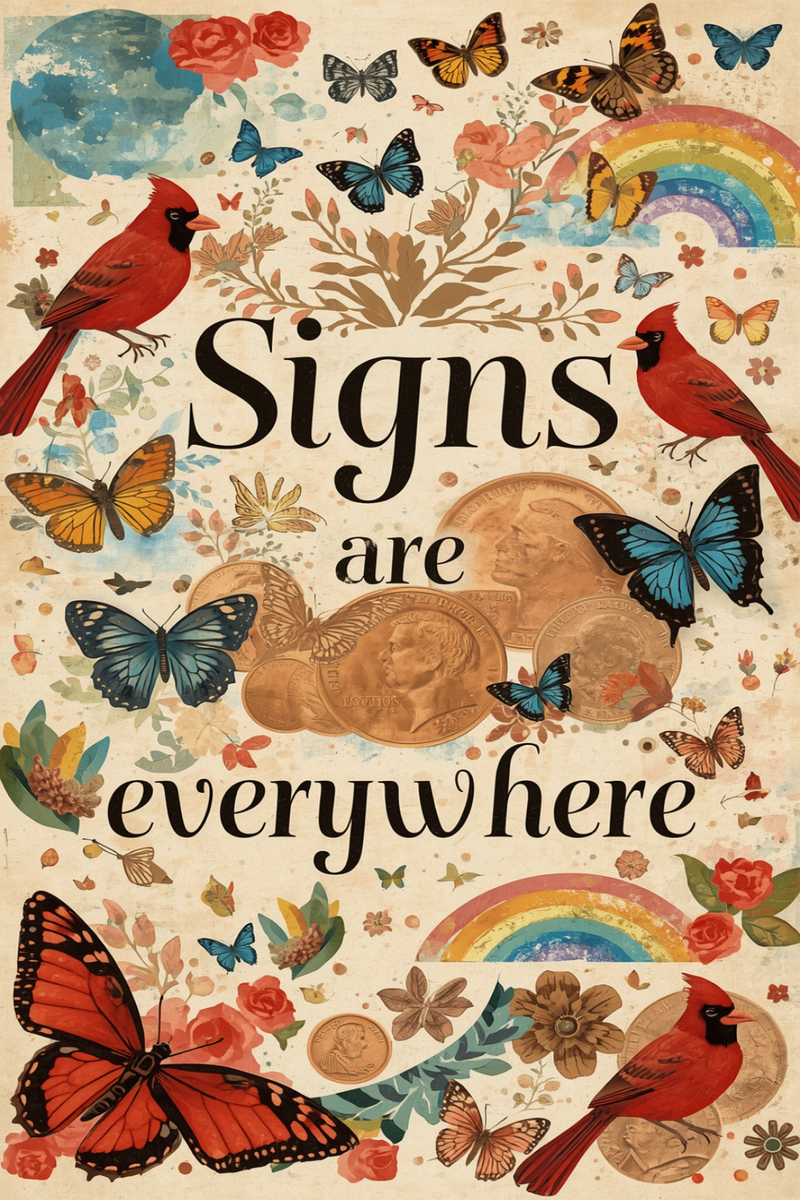 Signs Are Everywhere — Printable Wall Art (Version B)