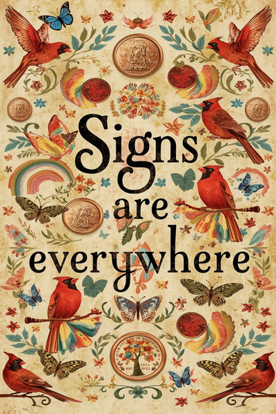 Signs Are Everywhere — Printable Wall Art (Version A)