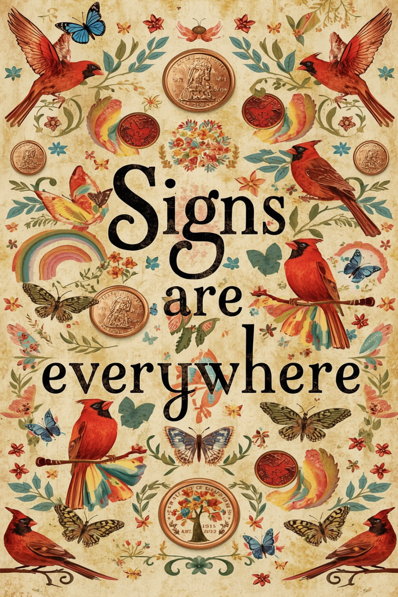 Signs Are Everywhere — Printable Wall Art (Version A)