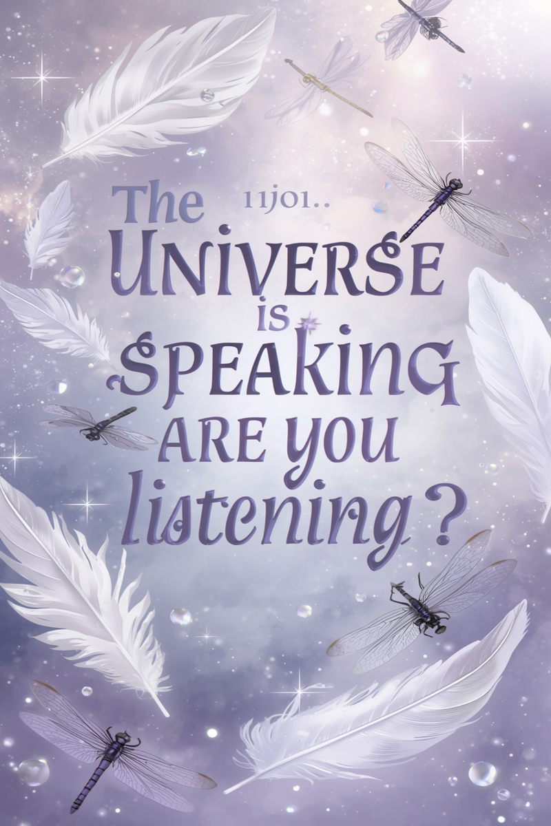 The Universe is Speaking, Are You Listening? — Printable Wall Art (Version A)