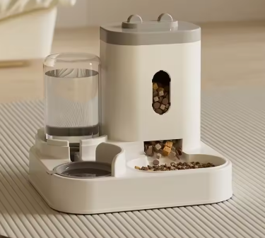 Automatic pet feeder dog basin cat bowl